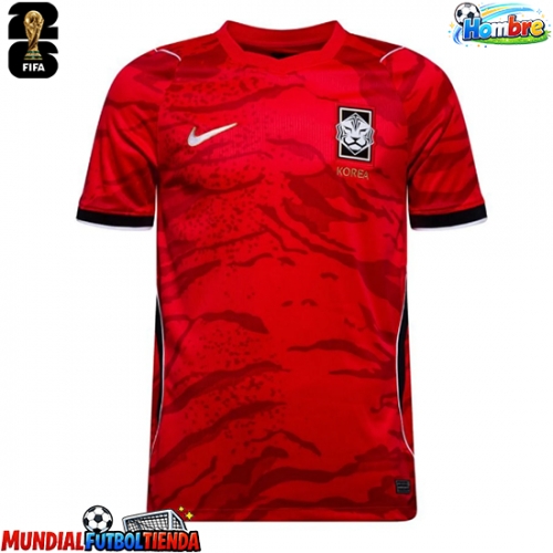 Camiseta República de Corea Primera Equipación Replica Mundial 2026 mangas cortas